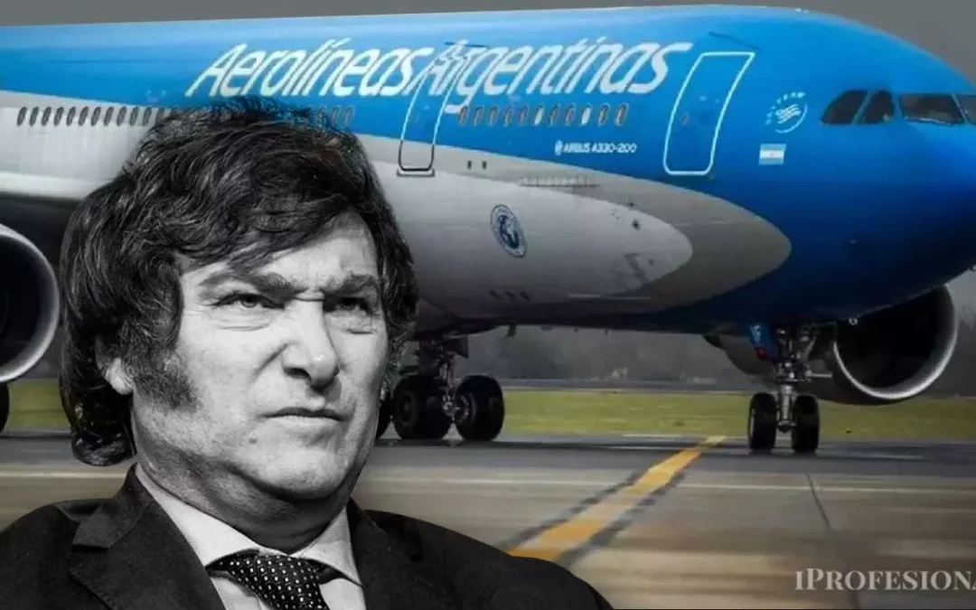 Milei sobre Aerolíneas Argentinas: «Si no se privatiza Aerolíneas Argentinas insistiré con dársela a los trabajadores»