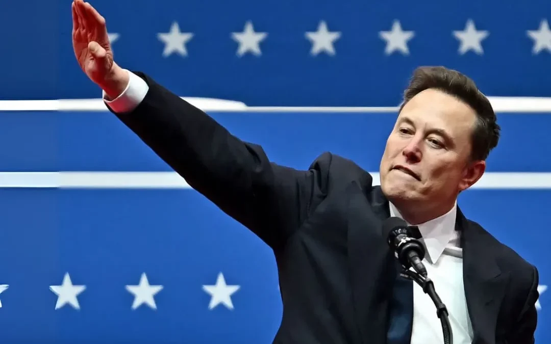 «Nazi las pelotas”: Javier Milei defendió a Elon Musk por su «gesto inocente»