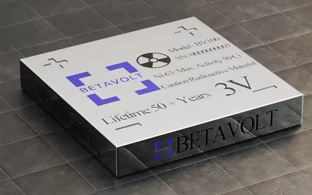 China presentó una batería nuclear que promete 50 años sin carga