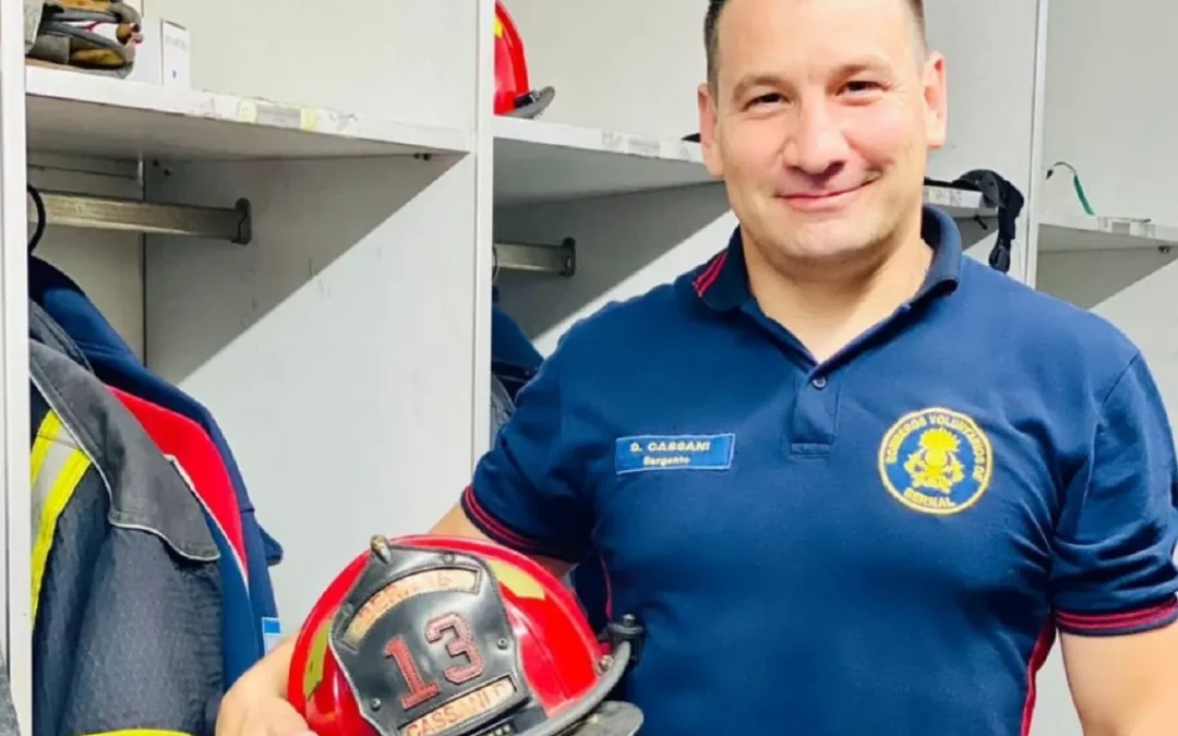 Orgullo nacional: Un bombero argentino fue elegido como el mejor de América