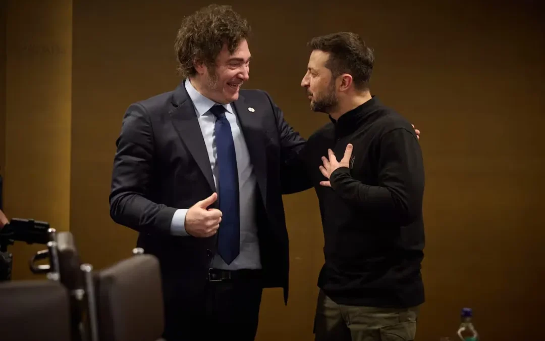 Milei habló con Zelenski después de que Argentina se abstuviera en una votación de la ONU sobre la guerra en Ucrania