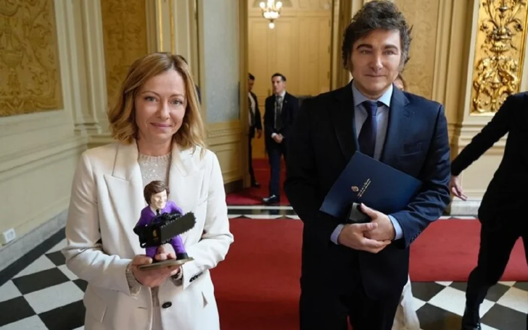 Milei ya está en Italia: Se reunirá con Meloni y luego se va para el Vaticano, España, Francia e Israel