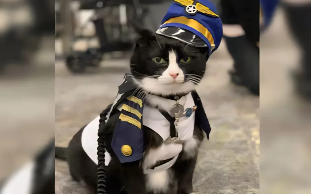 El aeropuerto de San Francisco contrató a un gato para calmar los nervios de quienes viajan