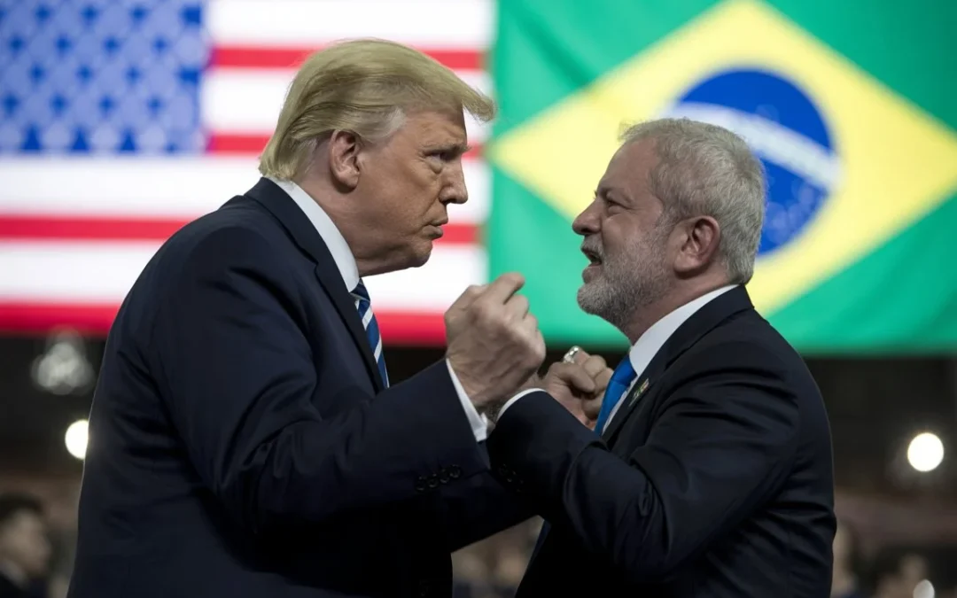 Trump anunció un aumento de aranceles del 50% a Brasil y amenazó con más si responden igual