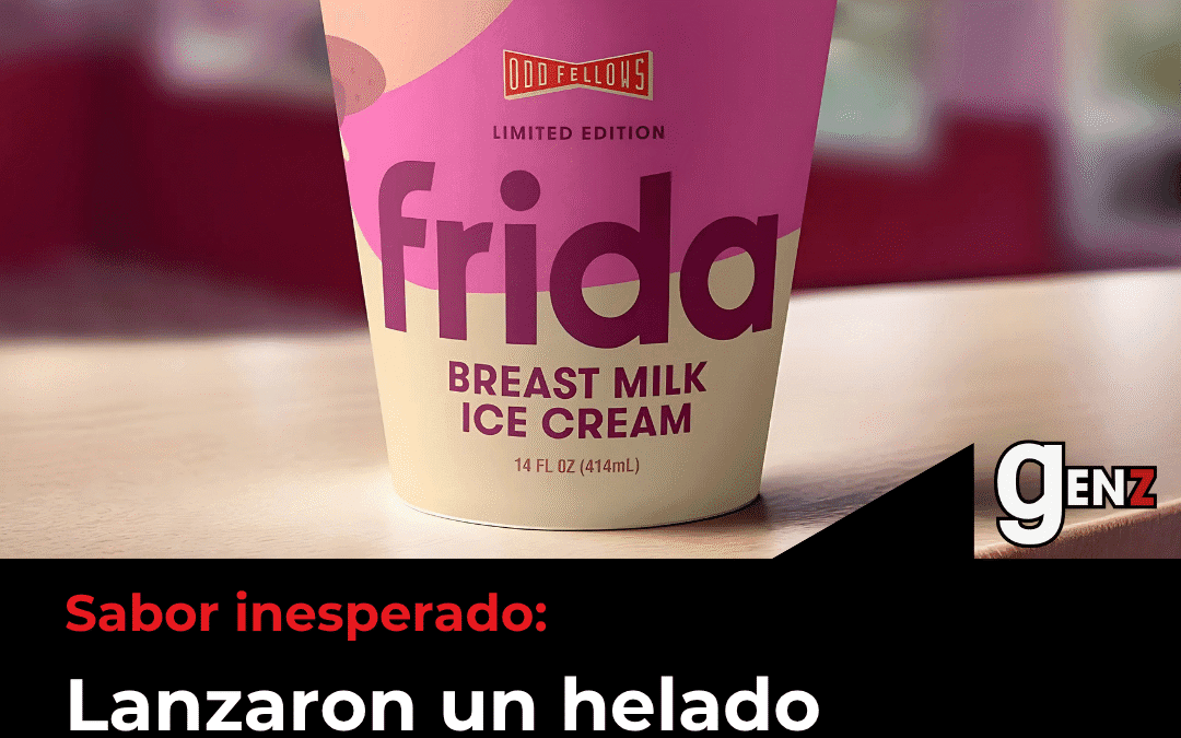 Lanzaron un helado inspirado en leche materna en EE.UU.