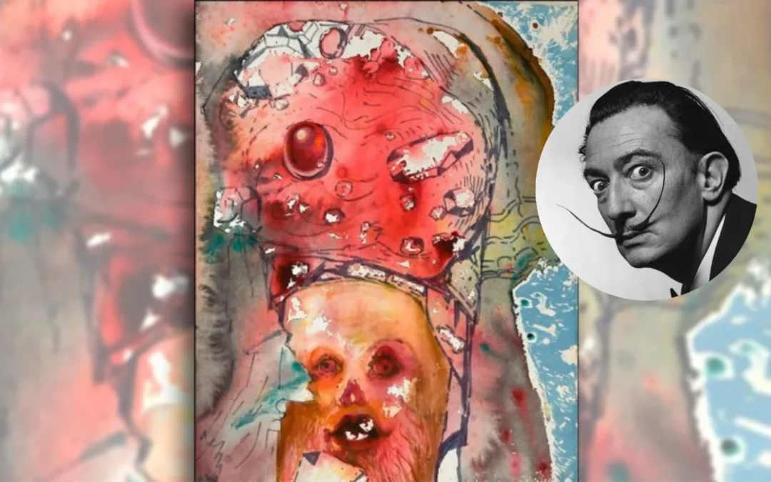 Un hombre de Reino Unido compró un dibujo barato y resultó ser una obra de Dalí valuada en miles de dólares