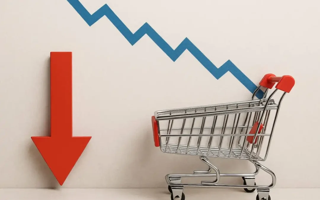 Las ventas en autoservicios mayoristas cayeron un 8,4% en junio