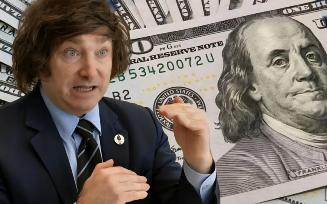 Habló Milei: «Los salarios hoy rondan los 1.100 dólares, cuando asumí apenas llegaban a 300»