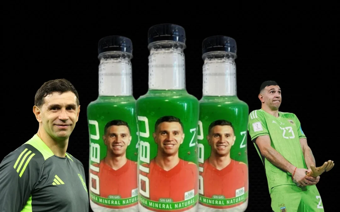 El Dibu Martínez compró una planta y lanzó su marca de agua mineral en Entre Ríos