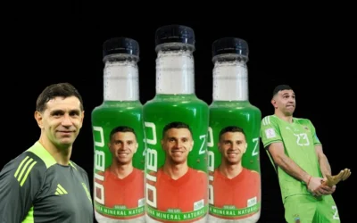 El Dibu Martínez compró una planta y lanzó su marca de agua mineral en Entre Ríos