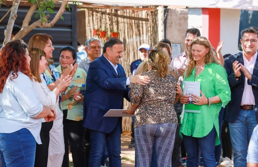 Chamical: 63 familias recibieron la reparación de sus casas destruidas por el temporal. El Plan Angelelli las concretó con fondos provinciales