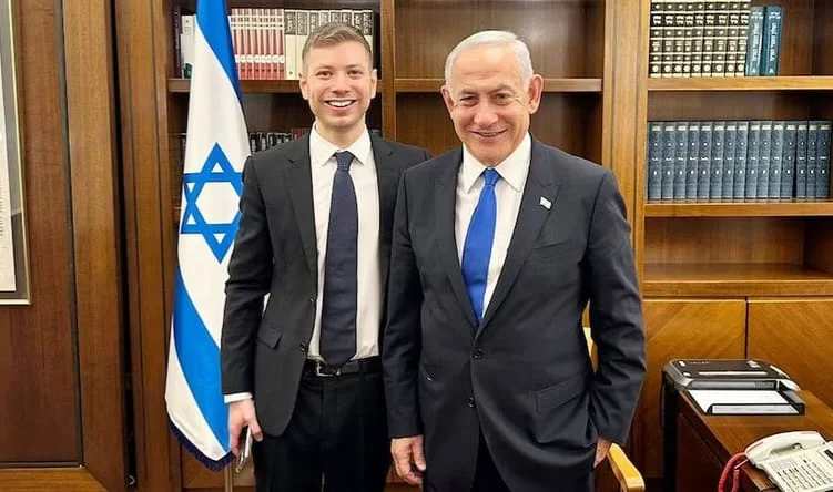 El hijo de Benjamín Netanyahu defendió en sus redes sociales la soberanía argentina sobre las Islas Malvinas