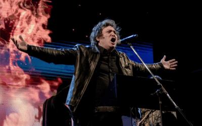 Milei hará un show musical y político en el Movistar Arena para presentar su nuevo libro