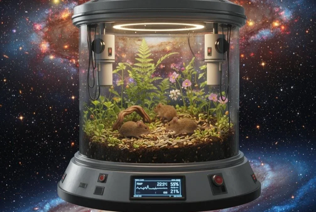 Rusia lanzó una nave al espacio con ratones, moscas, plantas y semillas para estudiar cómo sobreviven a la radiación