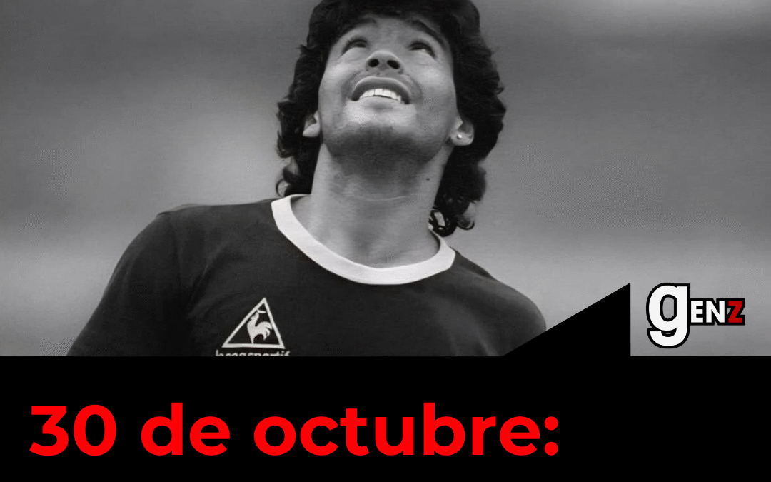 30 de octubre: Diego Maradona cumpliría 65 años