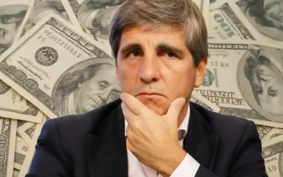 Denuncian que los hijos de Luis Caputo trabajan en el sector privado y participan de reuniones oficiales