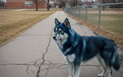 Descubren Perros de Pelaje Azul Cerca de la Planta Nuclear de Chernóbil. El Inusual Fenómeno que Investigan los Científicos