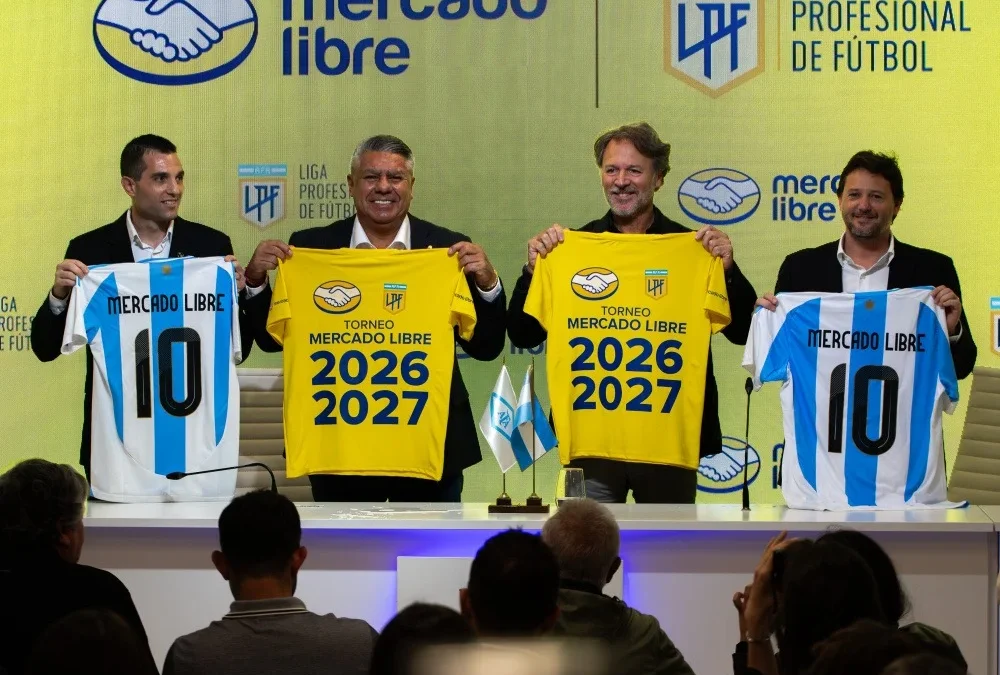 La AFA confirmó que Mercado Libre será el nuevo naming sponsor de la Liga Profesional