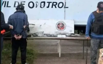 Un narco tucumano de 23 años intentó pasar 1.3 kg de marihuana a La Rioja fingiendo estar recién operado con una faja