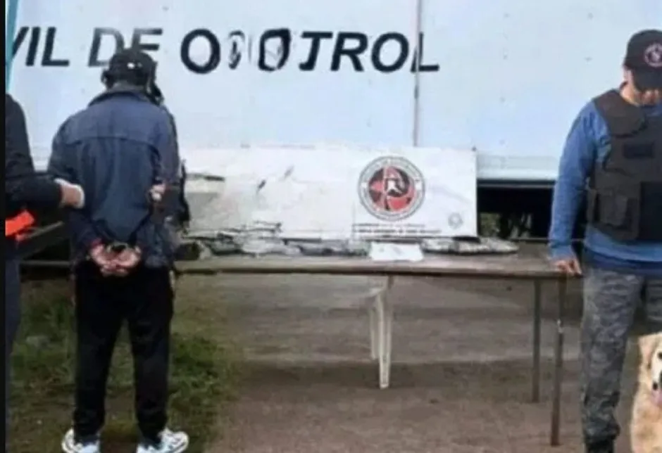 Un narco tucumano de 23 años intentó pasar 1.3 kg de marihuana a La Rioja fingiendo estar recién operado con una faja