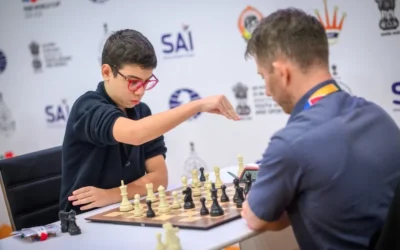 Con solo 12 años, Faustino Oro eliminó a un gran maestro croata y sigue en la Copa del Mundo de Ajedrez