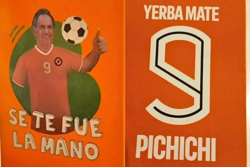 Scioli lanzó su yerba mate «Pichichi» con la frase «Se te fue la mano»