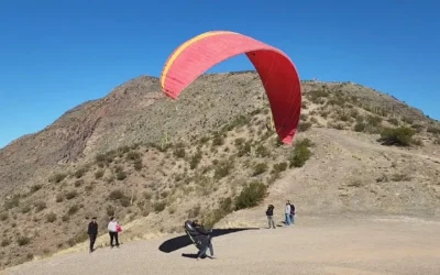 Indignación en Famatina: se robaron 60 m² de césped sintético de la pista de parapente en la Cuesta Nueva