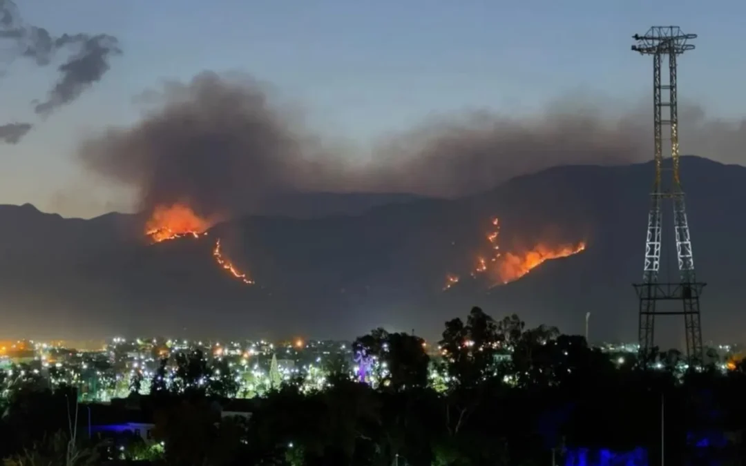 La Rioja: La Policía identificó al presunto responsable del incendio en la zona norte. Ya se encuentra a disposición de la Justicia