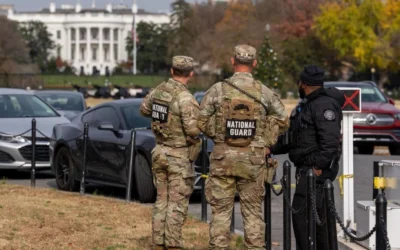 Dos soldados de la Guardia Nacional murieron baleados a metros de la Casa Blanca: Un sospechoso quedó detenido