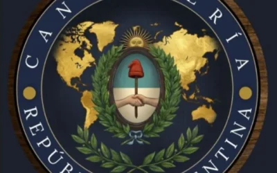 El Gobierno Nacional modificó el logo de la cancillería y ocultó las islas malvinas