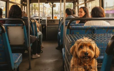 Ahora se podrán hacer viajes de larga distancia con mascotas en trenes y micros