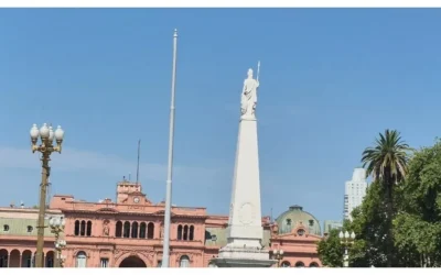 No hay nada: La bandera argentina falta en la Casa Rosada desde el 2 de enero