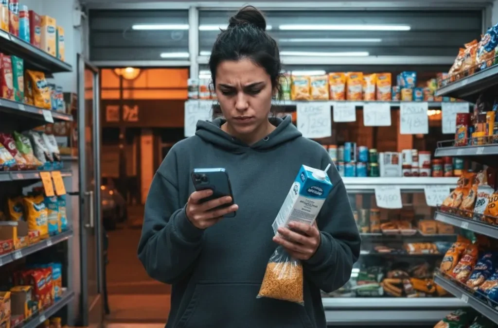 Crisis Económica: Un informe reveló que el salario mínimo solo cubrió dos semanas de alimentos en 2025