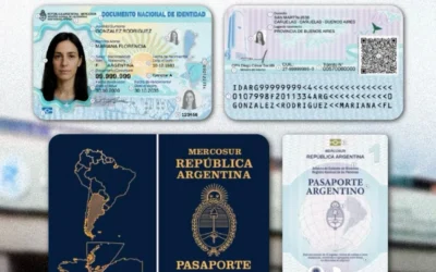 Así se verán las nuevas presentaciones del DNI y el pasaporte