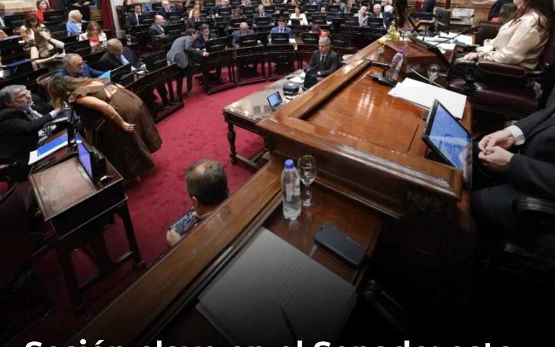 Sesión clave en el Senado: este viernes se debatirán la Reforma Laboral y el nuevo Régimen Penal Juvenil