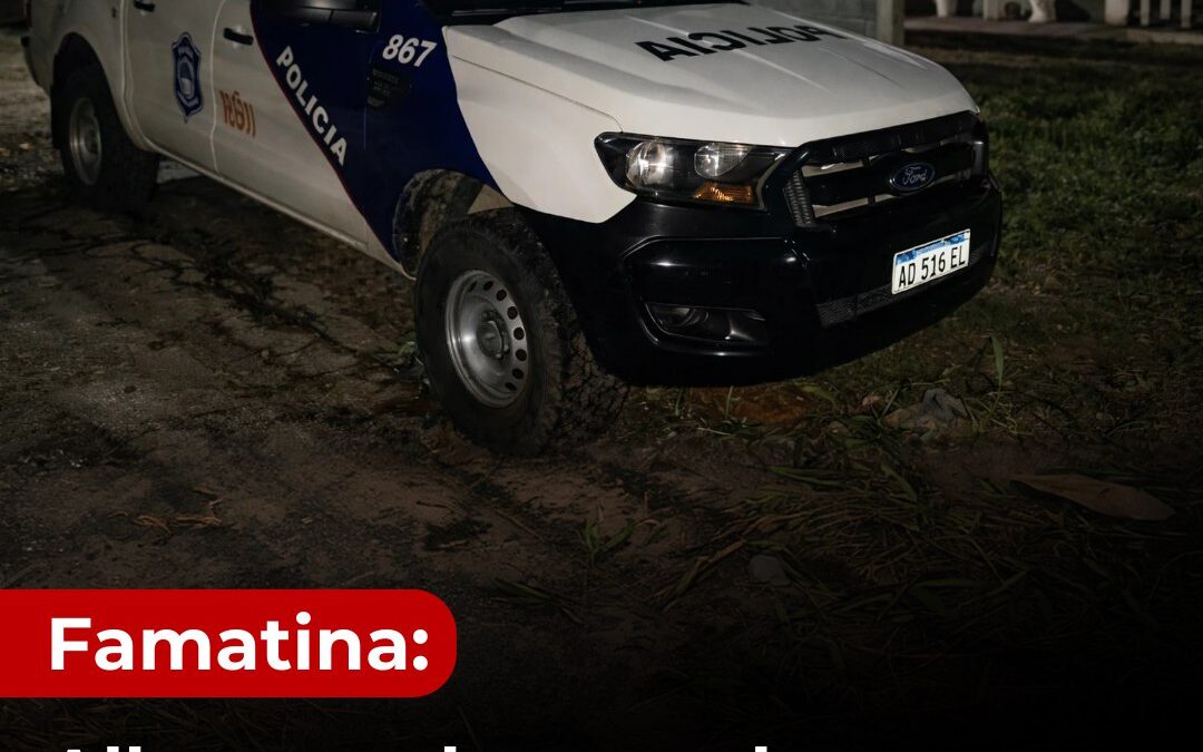 Famatina: allanaron la casa de una empleada del Registro Civil y la detuvieron por el hurto del celular de un jubilado