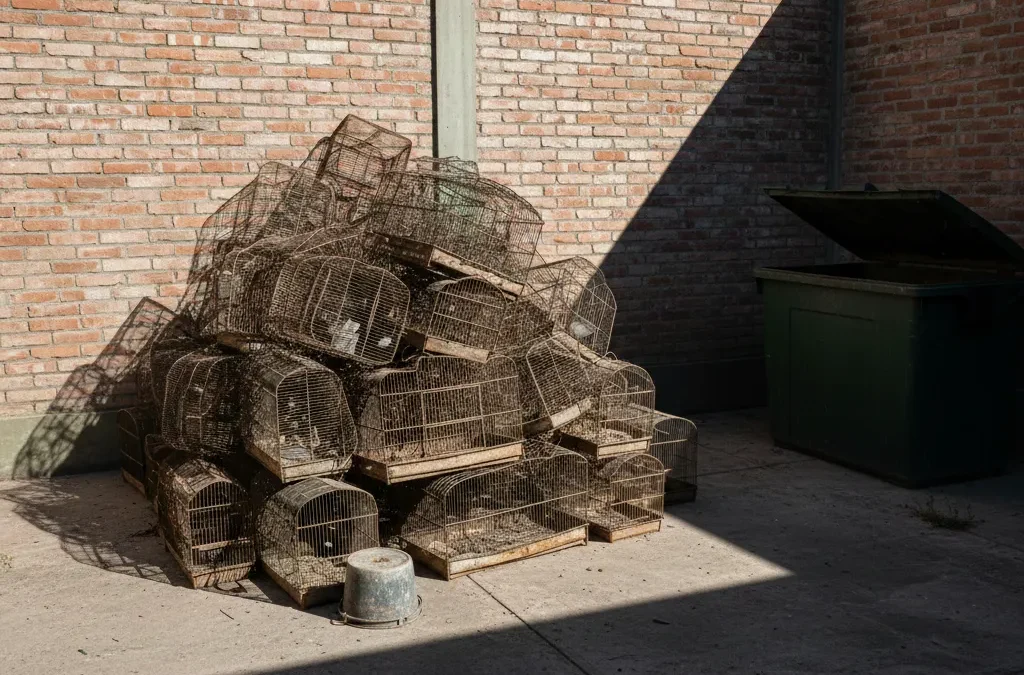 Chilecito: Gendarmería rescató 78 aves del comercio ilegal