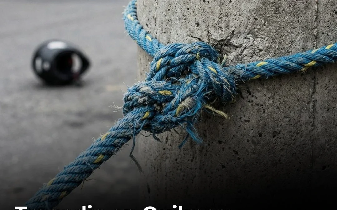 Tragedia en Quilmes: Un motociclista murió decapitado al chocar con una soga colocada para un desfile