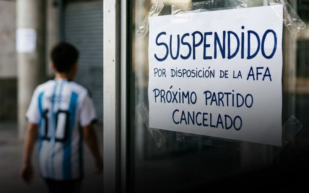 Paro total en el fútbol argentino: la AFA ratificó la medida y no habrá partidos este fin de semana