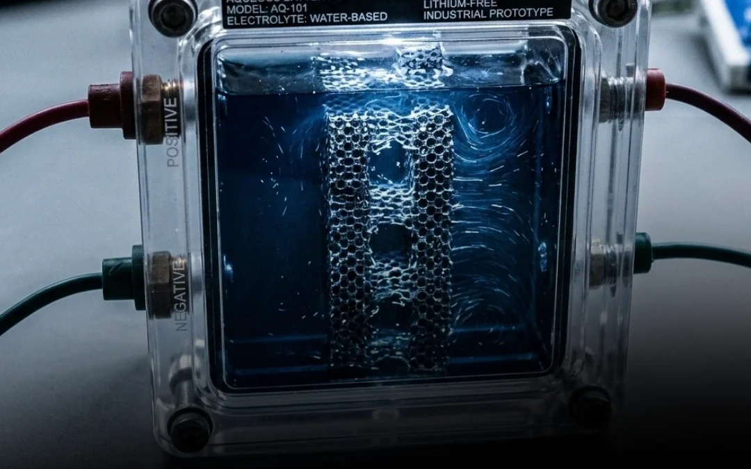 China: Científicos desarrollaron una batería de agua que no necesita litio y no explota