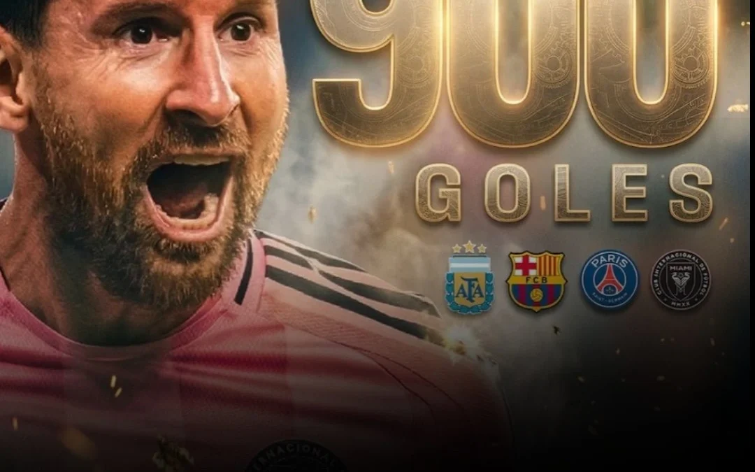 Lionel Messi alcanzó los 900 goles oficiales tras marcar en el duelo entre Inter Miami y Nashville