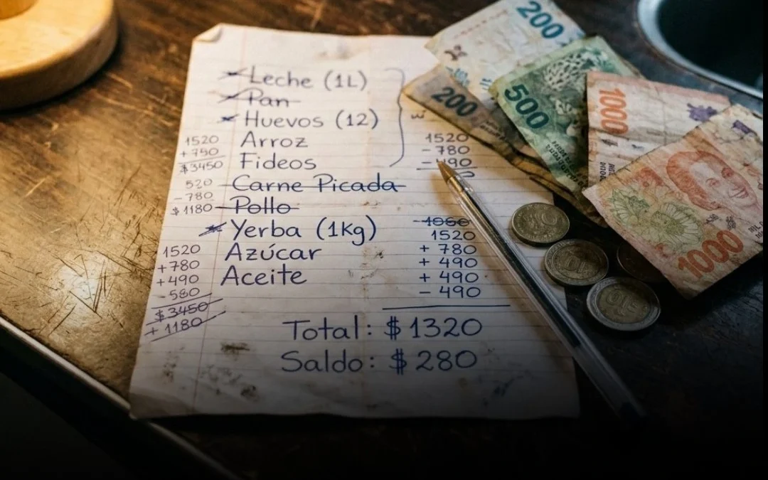 Una encuesta reveló que el 79% de la población no llega a fin de mes