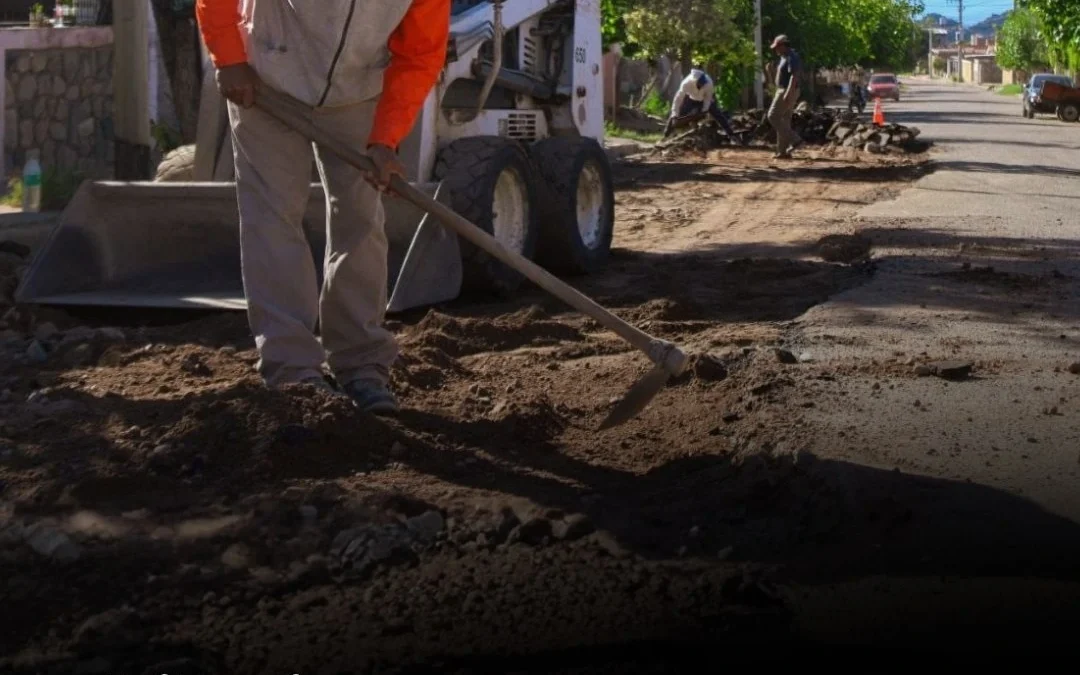 Chilecito: Arrancó el hormigonado en el barrio 80 Lotes para recuperar la transitabilidad