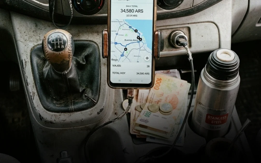 Ya son mas de 500.000 los argentinos que trabajan de Uber por la crisis laboral