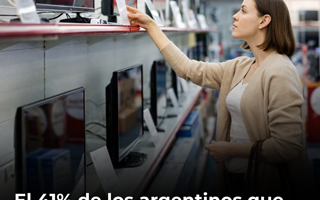 El 41% de los argentinos que compraron electrodomésticos en cuotas tienen problemas para pagar