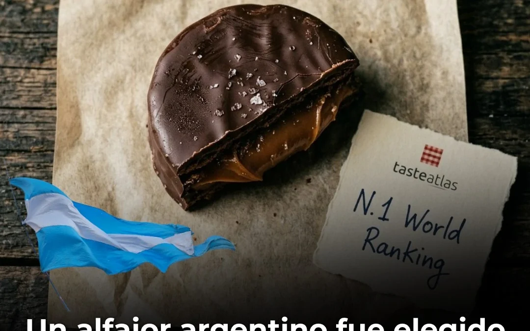 Un alfajor argentino fue elegido como «la mejor galleta del mundo», según el ranking de Taste Atlas