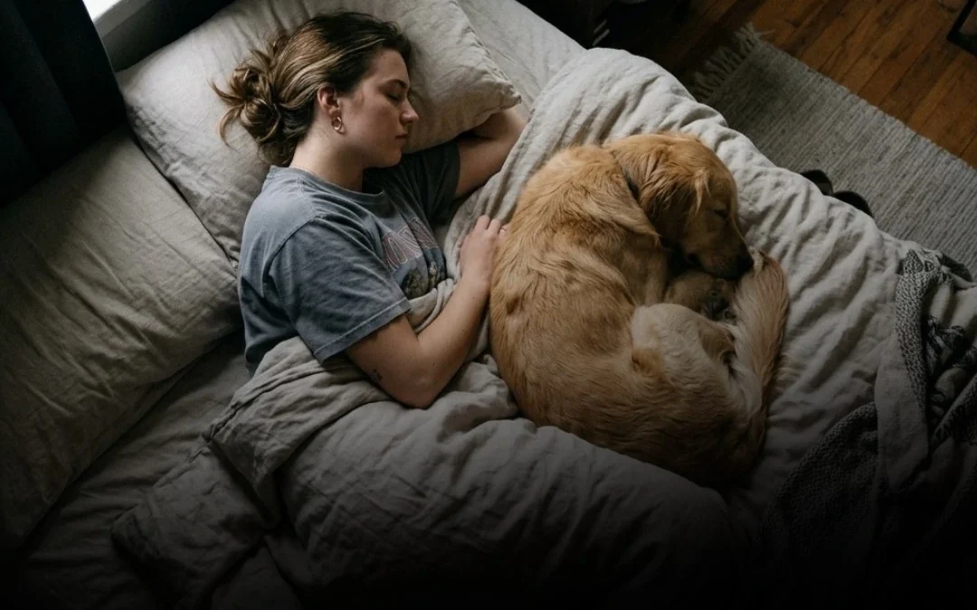 Dormir con tu perro mejora el descanso y reduce el estrés, según un estudio