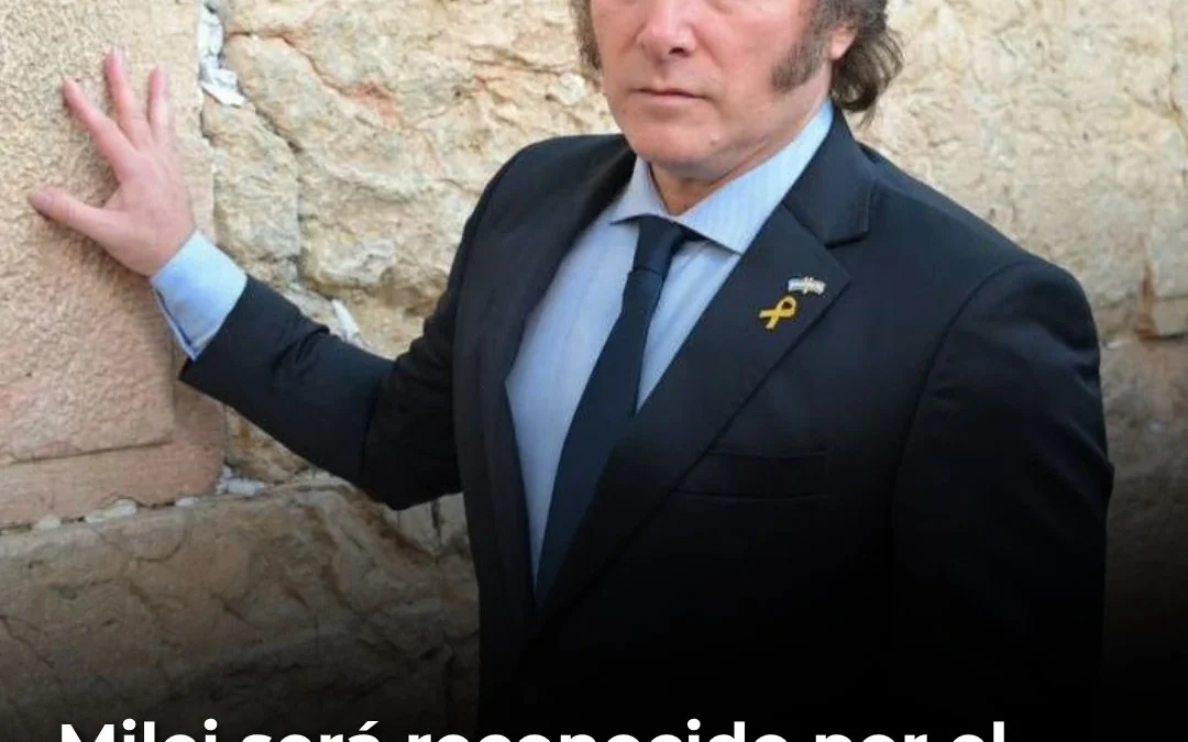 Milei será reconocido por el presidente israelí Isaac Herzog con la Medalla Presidencial de Honor