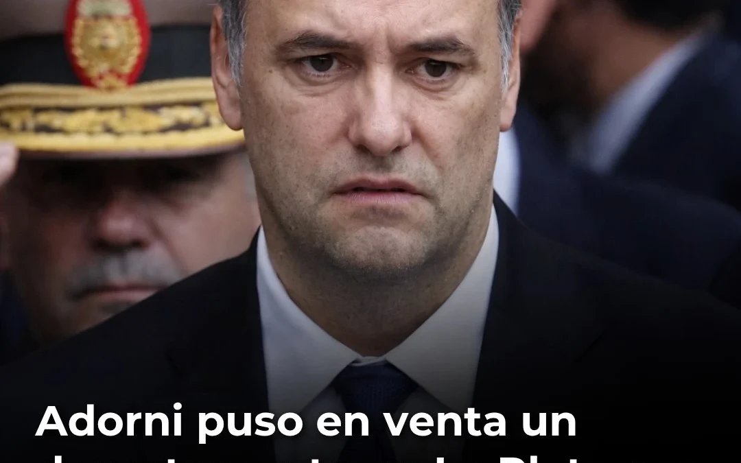 Adorni puso en venta un departamento en La Plata por $90.000 USD mientras es investigado por su evolución patrimonial