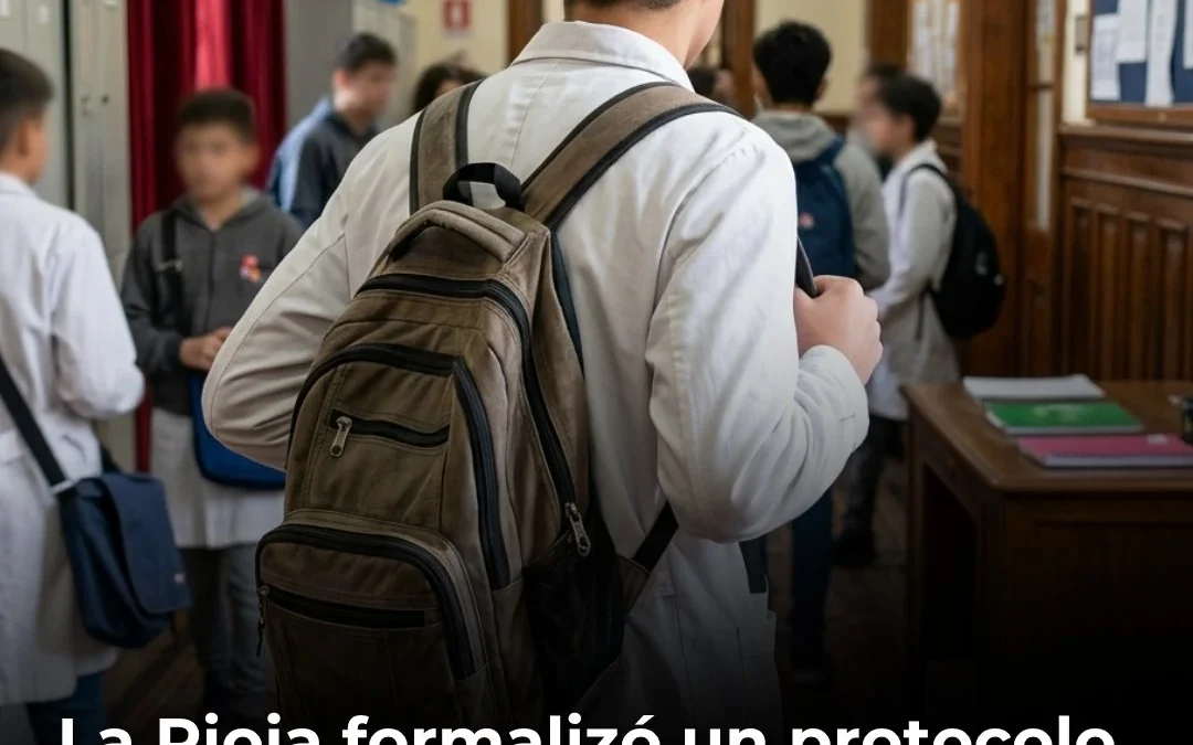 La Rioja formalizó un protocolo que coordina a policía, justicia, salud y escuelas para intervenir en tiempo real ante amenazas